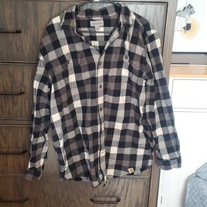 Carhartt Black and White Flannel